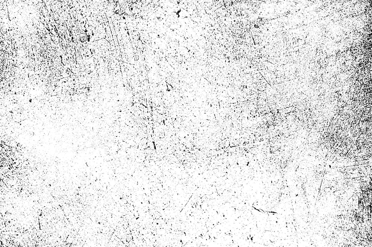 Vector grunge angstige krassen textuur effect zwarte en witte achtergrond