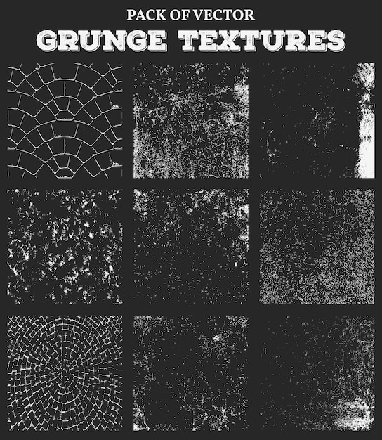 Vector grunge backgrounds collection