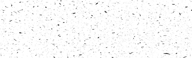 Grunge linee nere e punti su sfondo bianco vettore
