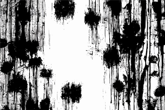 Vector grunge black and white abstract dirty textured background scratch lines over background grunge art