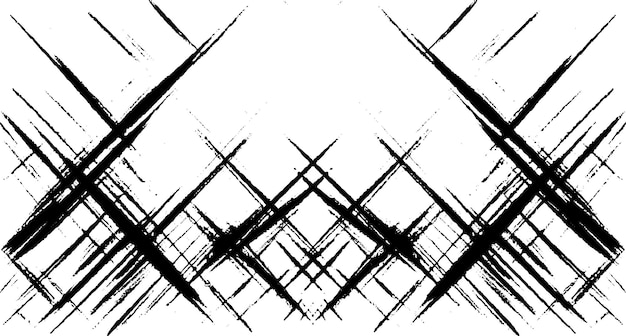 Vector grunge black and white texture