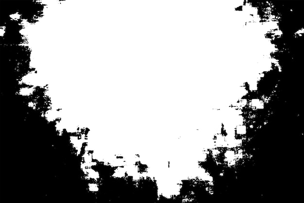 Grunge border vector textuur achtergrond Abstract frame overlay Vuile en beschadigde achtergrond