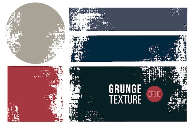 Vector grunge brush collection