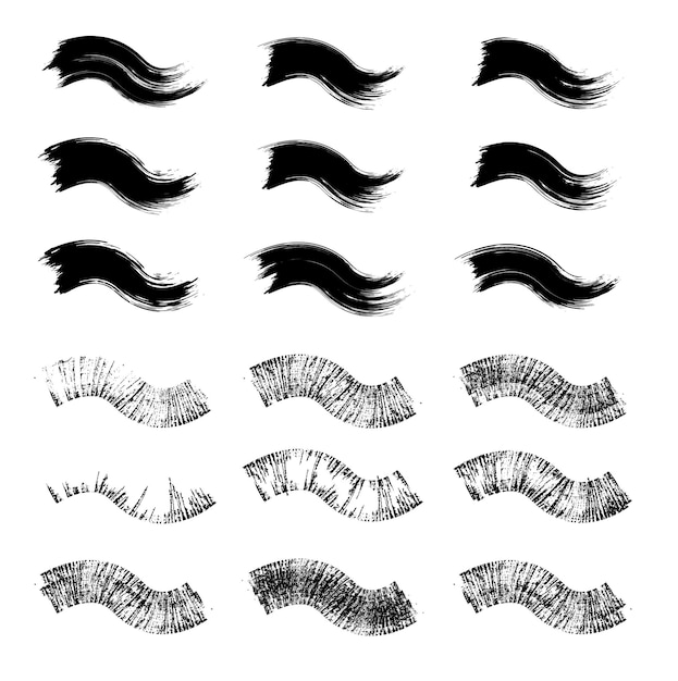 grunge brush stroke textures