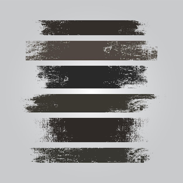 grunge brushes for banners and social media covers