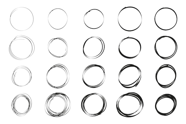 Grunge Circle Collection Urban Edge Outline Grunge Circle Pack Rough Border Grunge Outlines (Grunge Circle Pack) is een verzameling van Grunge-cirkels.