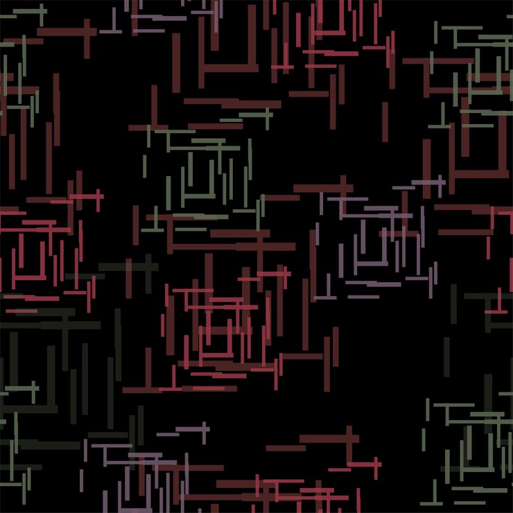 Vector grunge colored graffiti seamless texture
