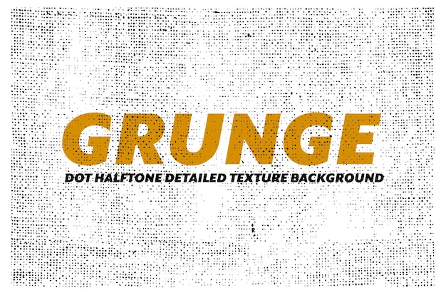 Grunge dot halftone detailed texture background