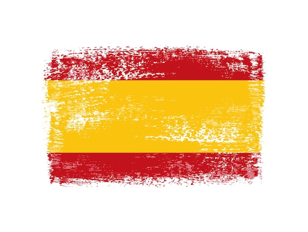 Гранж флаг Испании