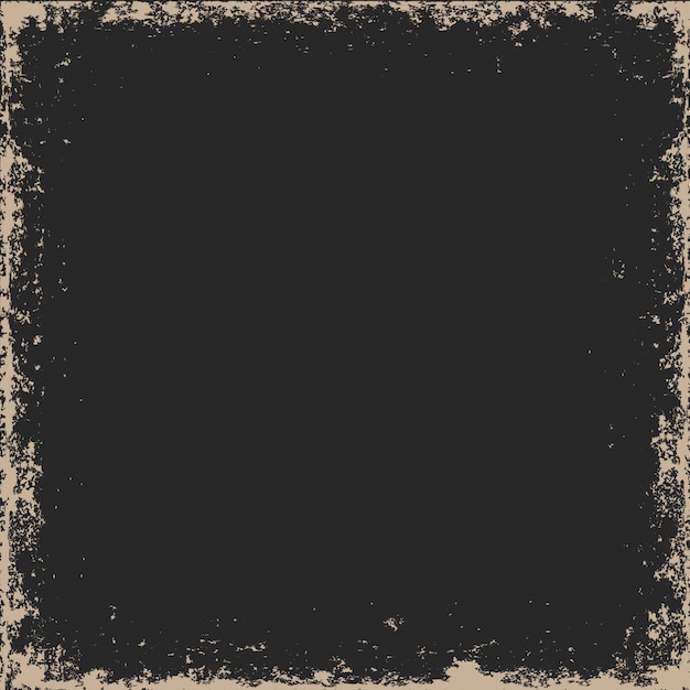 Vector grunge frame