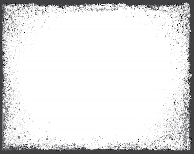 Vector grunge framed background