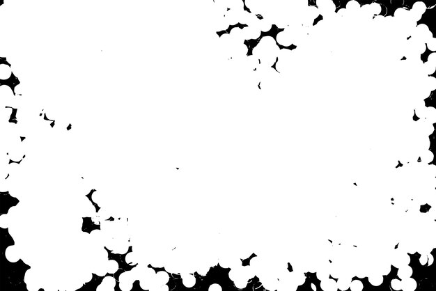Grunge grens vector textuur achtergrond Abstract frame overlay Vuile en beschadigde achtergrond Vector grafische illustratie met transparant wit EPS10