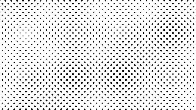 Grunge halftone achtergrond met stippen Zwart-wit popart patroon in komische stijl Monochrome stip textuur Vector illustratie
