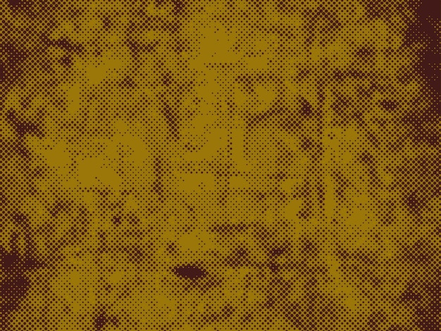 Grunge halftone dots background. Offset Printing Texture.