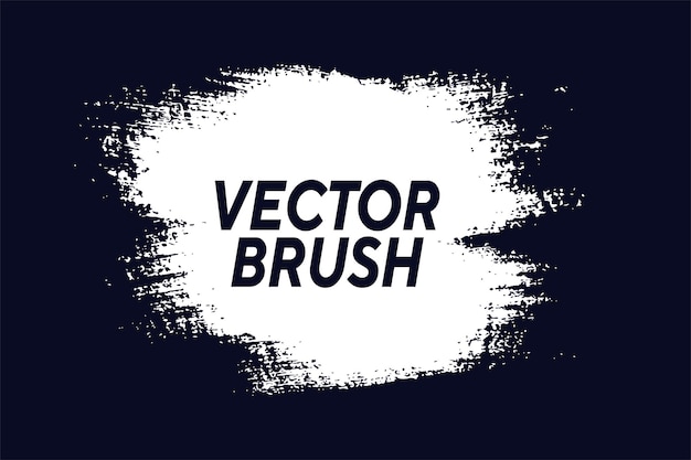 Vector grunge hand draw splash ink brush background