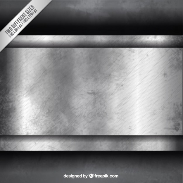 Vector grunge metallic background