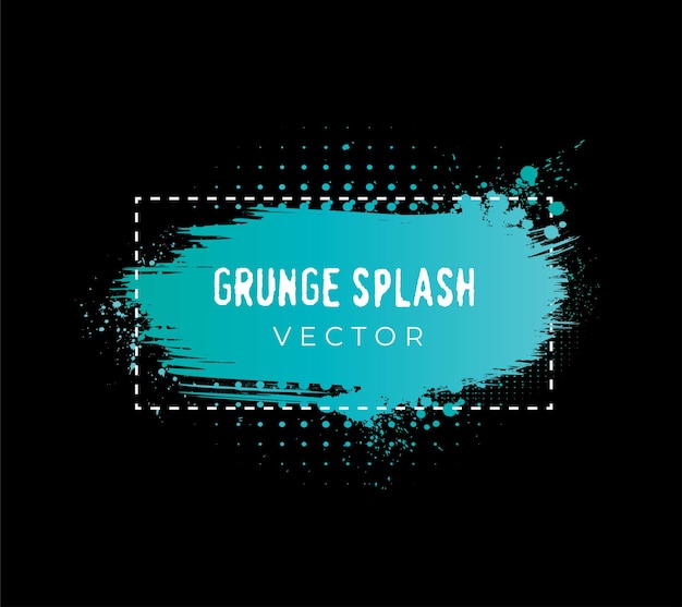 Grunge plonsvector