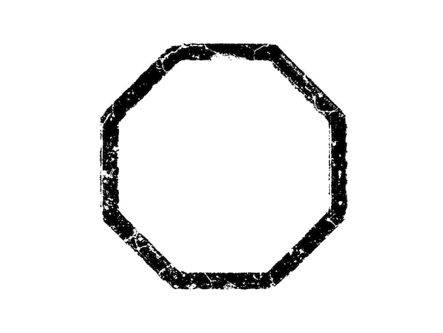 Grunge post Postzegelset Overlay textuurzegels met banners