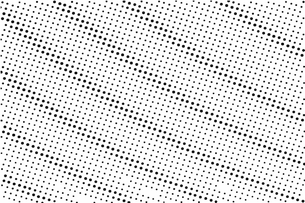 Vector grunge real organic vintage halftone vector ink print background