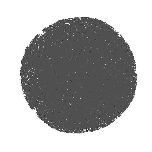 Vector grunge round background