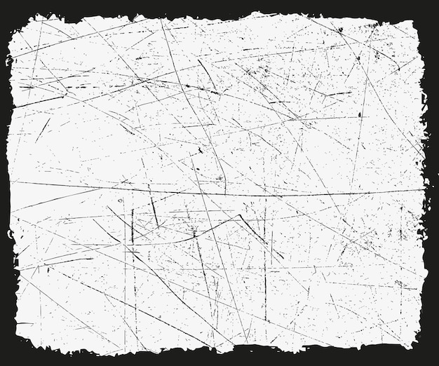 Vector grunge scratched texture background