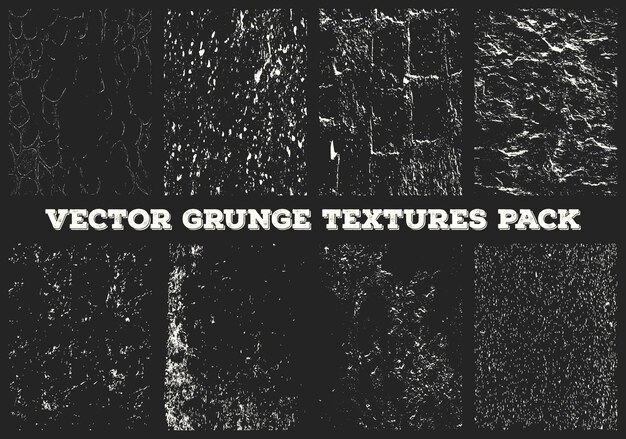 Vector grunge square abstract frames dirty texture background