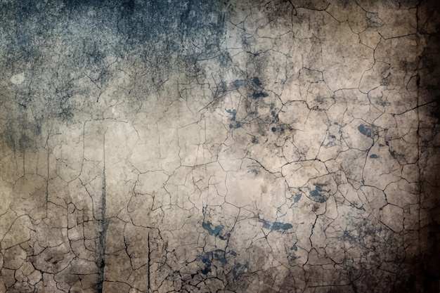 Vector grunge style cracked texture background