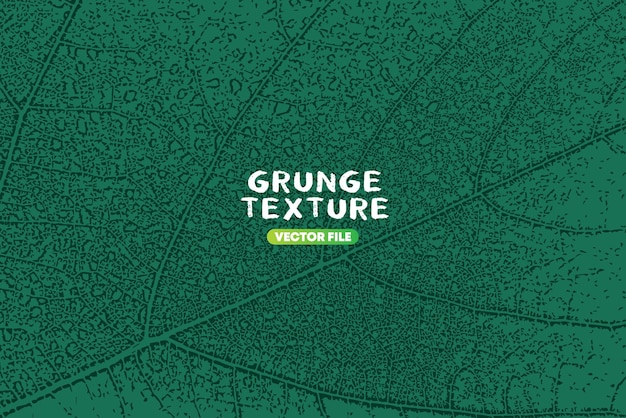 Vector grunge texture background vector with leaf effect illustration