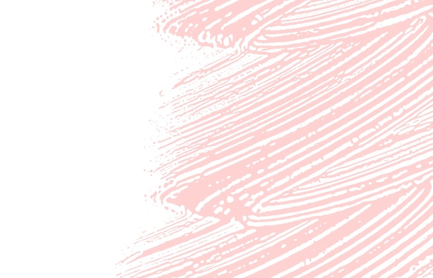Вектор Гранжевая текстура бедствие розовый грубый след fascina