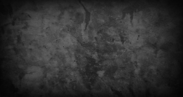 Vector grunge texture effect background with black concrete wall dirty style concept