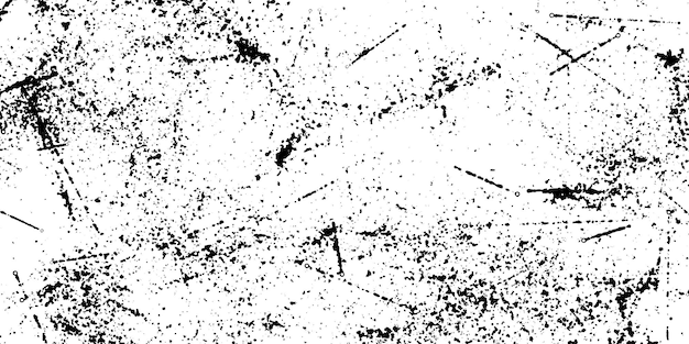 Grunge texture, spots, splashes, dots, veins, vector monochrome background