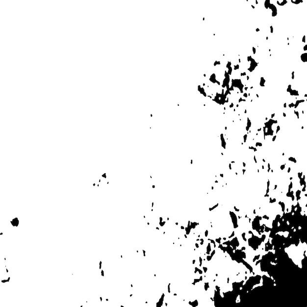 Вектор Гранжевые текстуры. эффект стресса. векторный текстурированный эффект. черно-белый абстрактный фон.