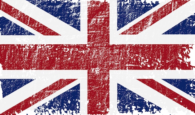 Grunge UK flag