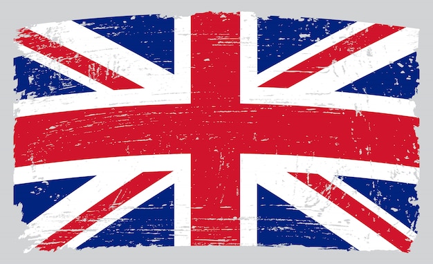 Grunge united kingdom flag