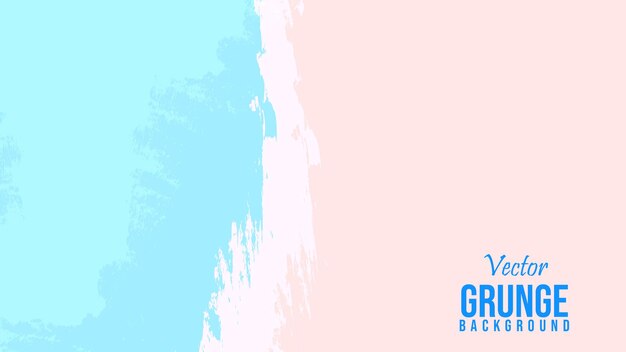 Vector grunge watercolor brush background