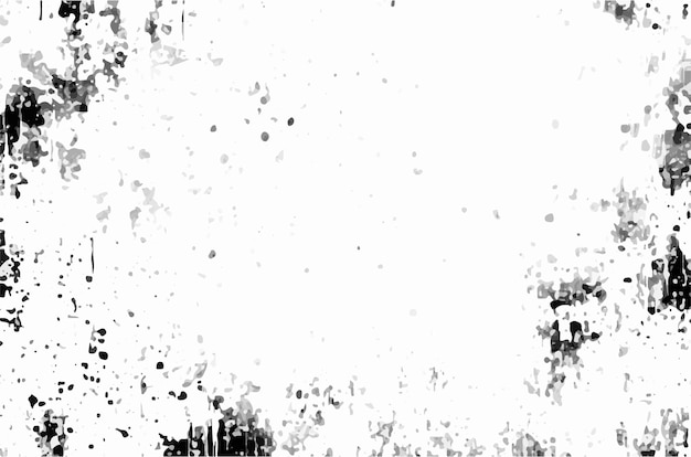Grunge zwart-wit patroon monochrome deeltjes abstracte textuur achtergrond van scheuren schaafwonden