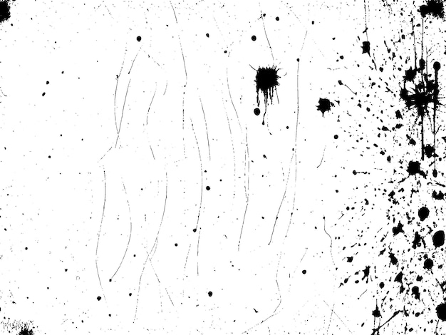 Grunge Zwart-wit Verontruste Textuur Vector Eps 10