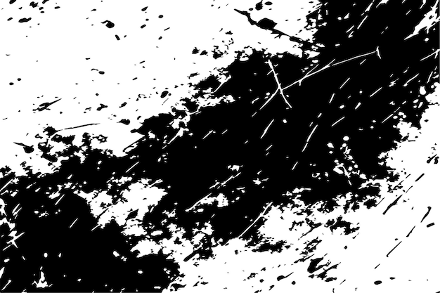 grungy rough weathered distressed overlay scratched and splashes black and white texture