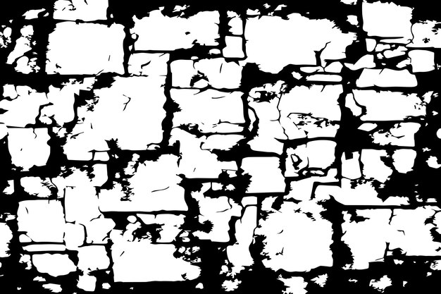 汚れた荒い風化した苦しめられた壁オーバーレイ黒と白のテクスチャ