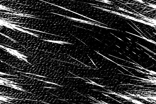 Vector grungy texture of scratches vector illustration overlay monochrome background texture