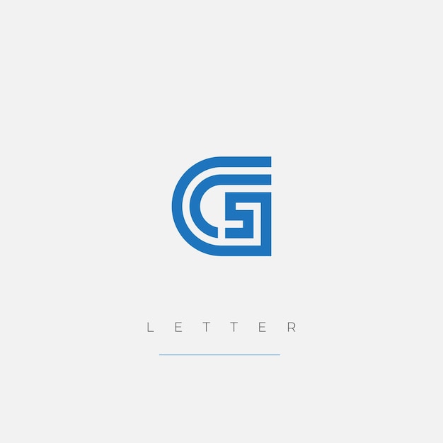 GS of SG letterpictogram logo