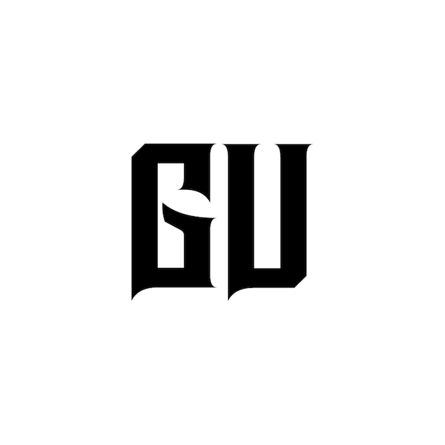 モノグラム ロゴ 文字 文字 シンボル アルファベット シンプル ロゴ