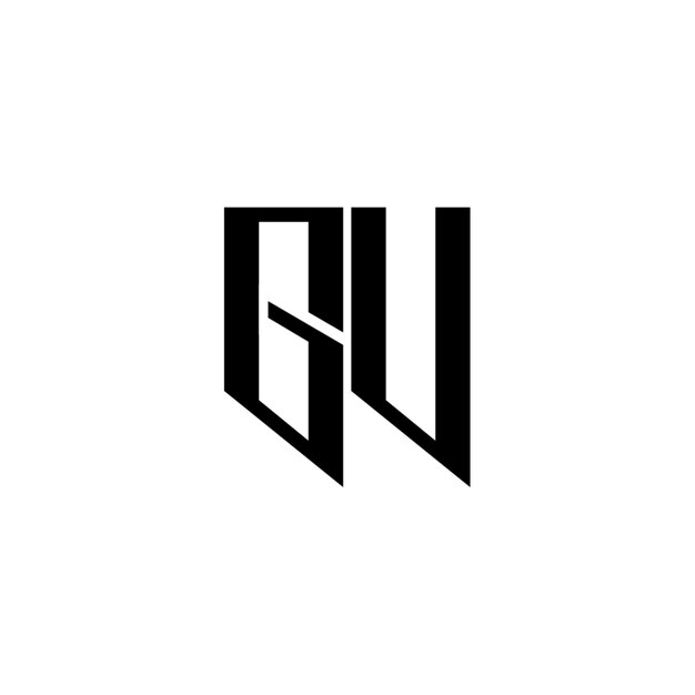 モノグラム ロゴ 文字 文字 シンボル アルファベット シンプル ロゴ