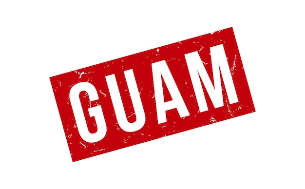 Guam timbro di gomma vettore di tenuta