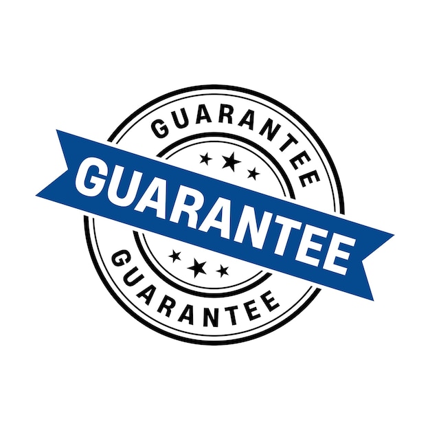 Guarantee Stamp Guarantee Grunge Round Sign