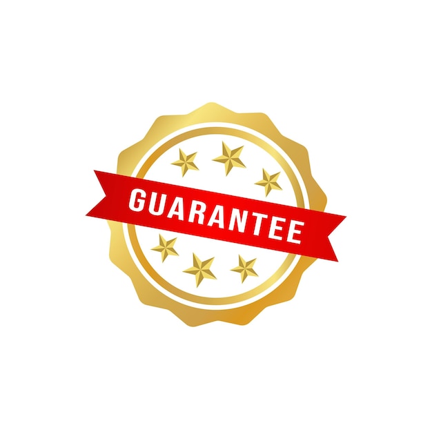 Vector guarantee vector icon design