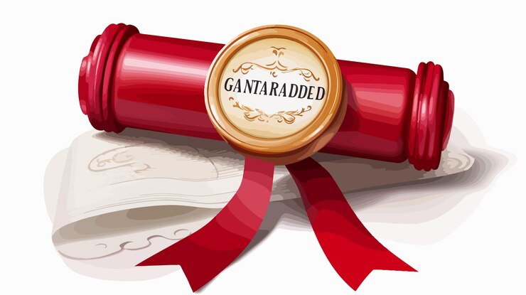 Vector guaranteed wax seal