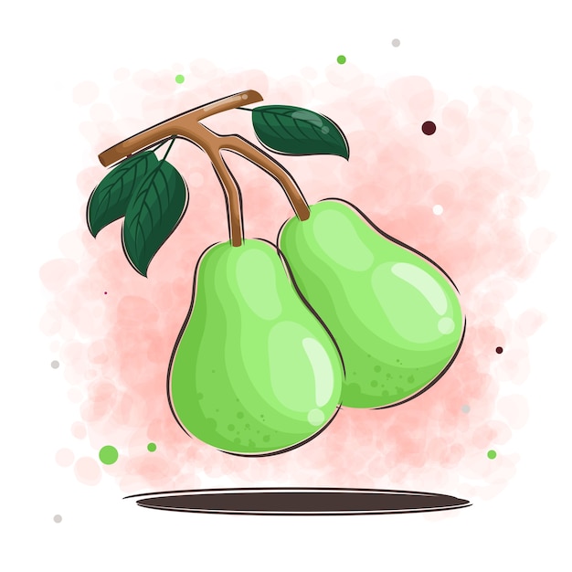 Disegno grafico guava