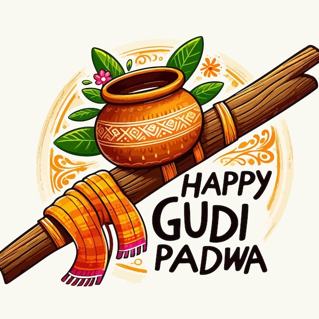 Gudi Padwa Lunar New Year viering in Maharashtra van India