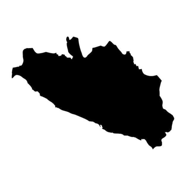 Guerrero state map administrative division of the country of Mexico Vector illustration